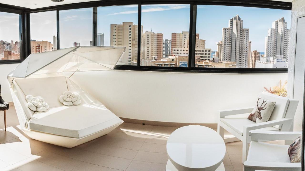 Apartamento Torre D'Oboe Vistas Al Mar เบนิดอร์ม ภายนอก รูปภาพ