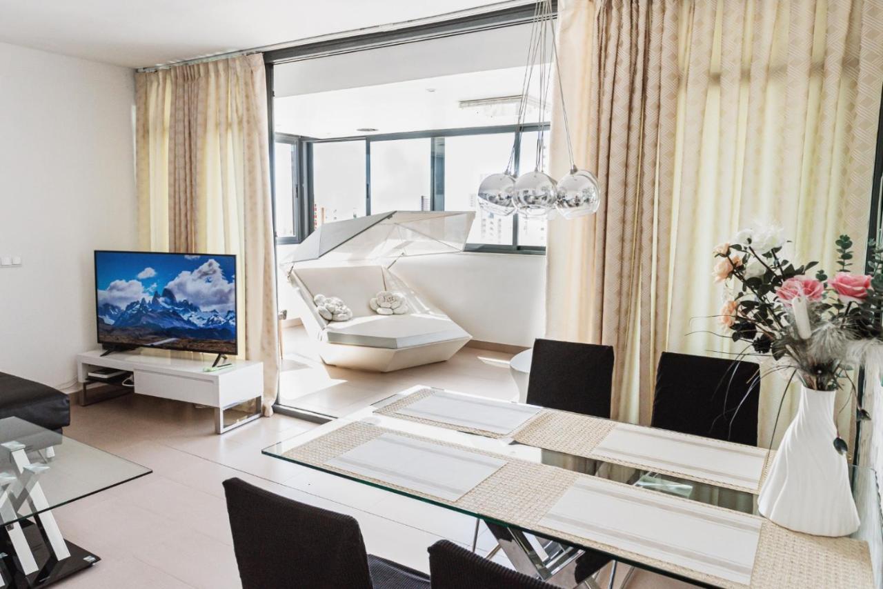 Apartamento Torre D'Oboe Vistas Al Mar เบนิดอร์ม ภายนอก รูปภาพ